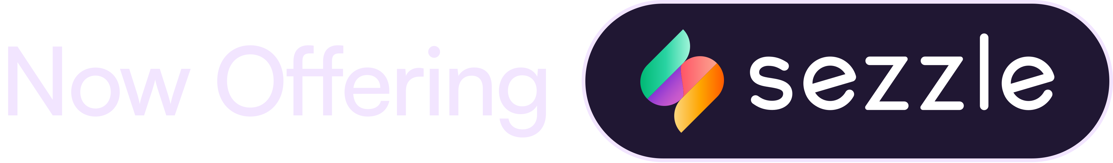 Now Offering light horizontal badge